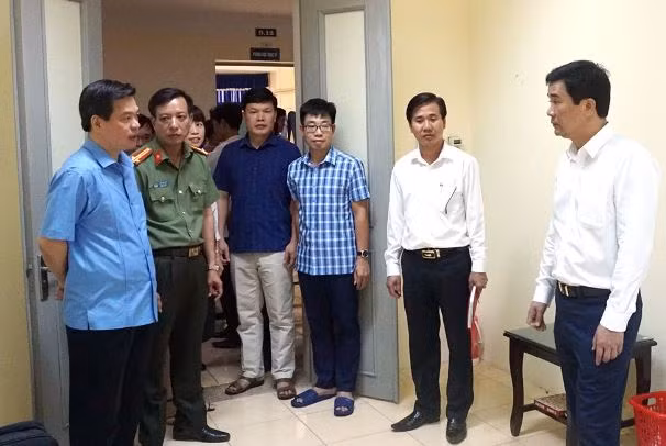 Phú Thọ: Bố trí hơn 100 điểm đo thân nhiệt tại các Điểm thi tốt nghiệp THPT ảnh 1