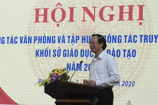 Tập huấn công tác truyền thông khối Sở GD&ĐT năm 2020 ảnh 1