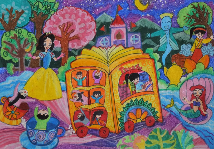 Khởi động cuộc thi vẽ tranh quốc tế Toyota “Chiếc ô tô mơ ước” năm 2020 ảnh 3