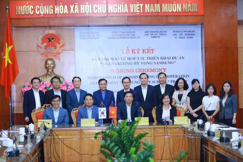 Xây dựng "trường học hy vọng" 20 tỷ đồng tại Lạng Sơn