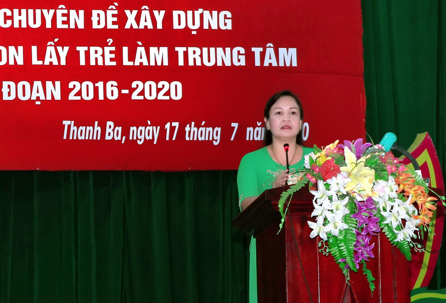 Thanh Ba (Phú Thọ) : 100% trường mầm non "Xây dựng trường mầm non lấy trẻ làm trung tâm” ảnh 1 Thanh Ba (Phú Thọ) : 100% trường mầm non "Xây dựng trường mầm non lấy trẻ làm trung tâm” ảnh 1