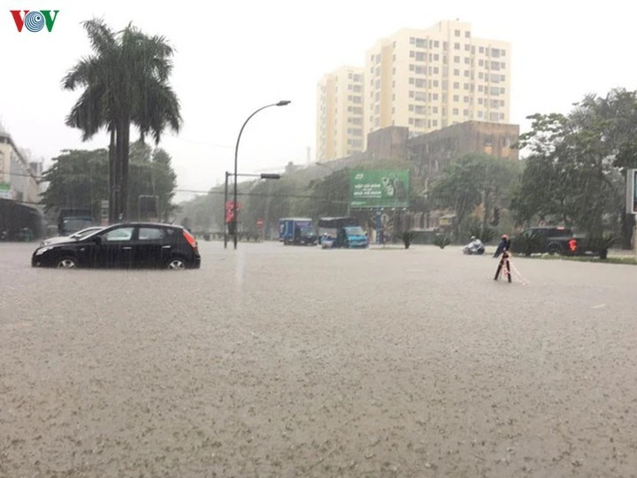 Hoàn lưu của bão tiếp tục gây mưa lớn trong những ngày tới ở Bắc Bộ