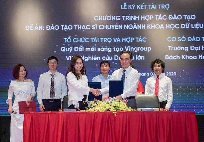 VinGroup hợp tác với 5 trường đại học, viện đào tạo thạc sĩ khoa học dữ liệu