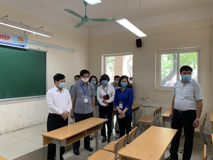 Hà Nội: Chuẩn bị phòng thi dự phòng ở tất cả các điểm thi ảnh 1 Hà Nội: Chuẩn bị phòng thi dự phòng ở tất cả các điểm thi ảnh 1