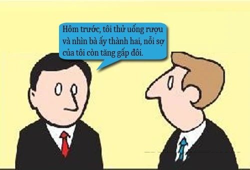 Sợ toát mồ hôi khi vợ "biến hình"