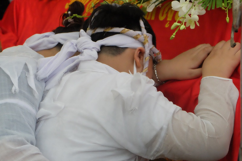 Đà Nẵng: Nghẹn ngào buổi lễ truy điệu 2 công an hy sinh ảnh 4