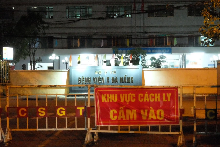 Cận cảnh Bệnh viện C Đà Nẵng được gỡ phong tỏa