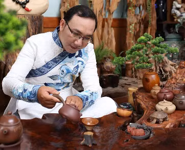 Trà quán ông đồ và “bảo tàng” nghệ thuật độc đáo