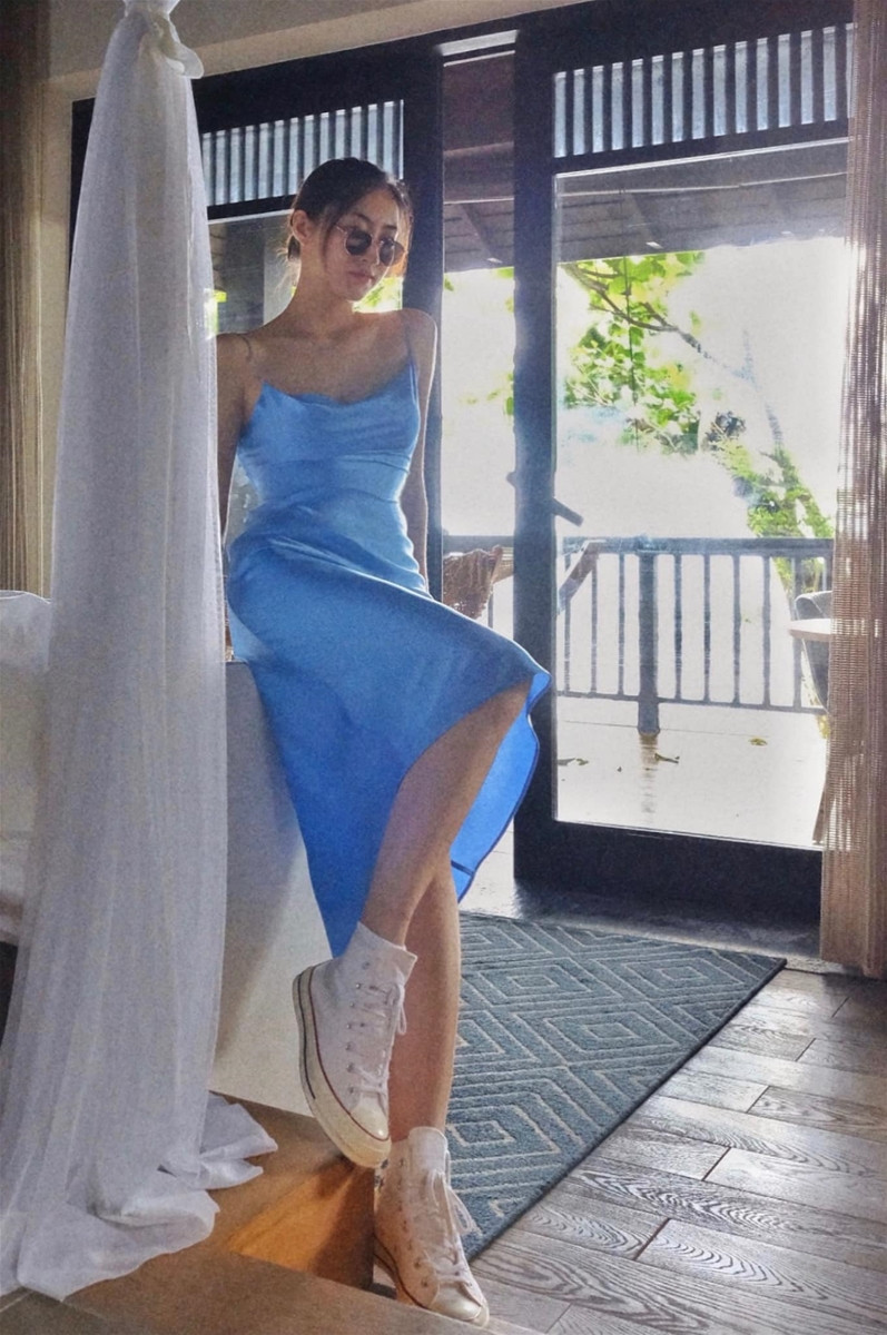 Hoa hậu Lương Thùy Linh khoe body chuẩn tại Phú Quốc ảnh 3 Hoa hậu Lương Thùy Linh khoe body chuẩn tại Phú Quốc ảnh 3