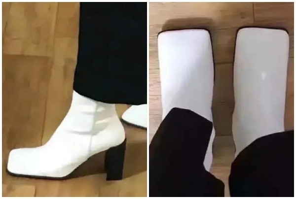 Mua giày qua mạng, cô gái nhận được sản phẩm mang vào tưởng... chân bị bó bột 