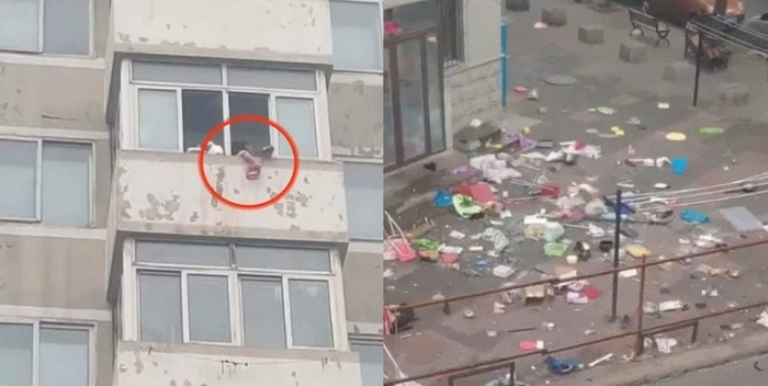 Cãi nhau với chồng, vợ làm điều khiến dân chung cư "sốc" nặng
