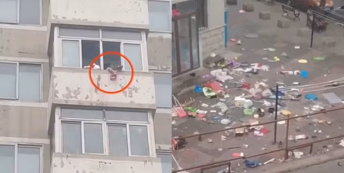 Cãi nhau với chồng, vợ làm điều khiến dân chung cư "sốc" nặng