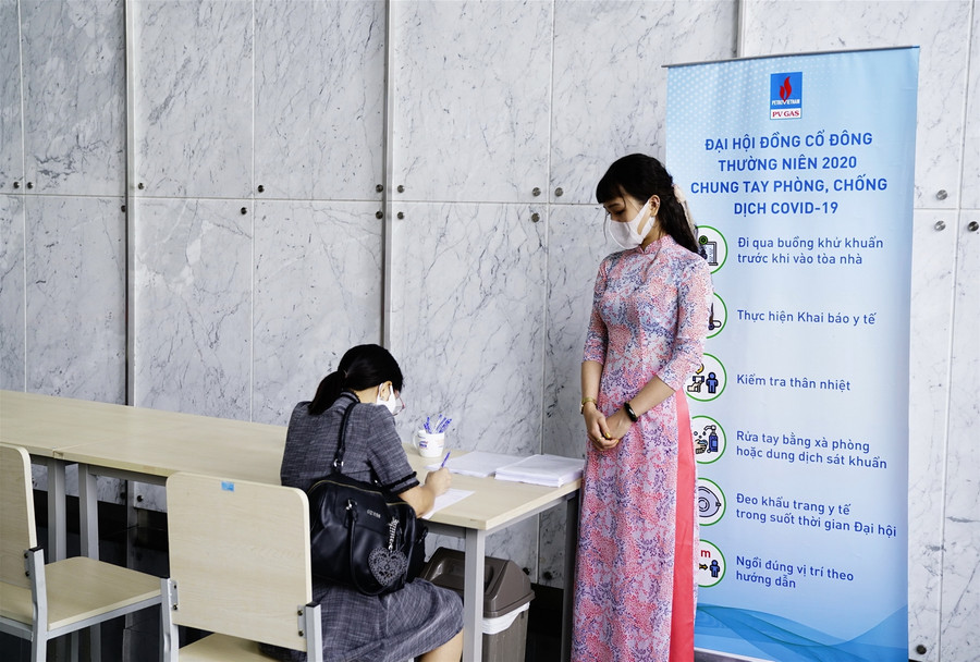 PV GAS đảm bảo các điều kiện an toàn, tổ chức thành công Cuộc họp Đại hội đồng cổ đông thường niên 2020 ảnh 4