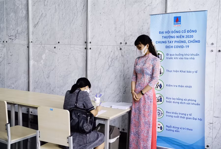 PV GAS đảm bảo các điều kiện an toàn, tổ chức thành công Cuộc họp Đại hội đồng cổ đông thường niên 2020 ảnh 4