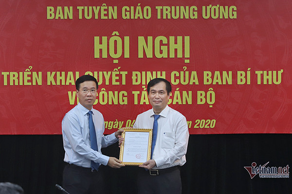 Ban Bí thư bổ nhiệm Phó trưởng Ban Tuyên giáo Trung ương