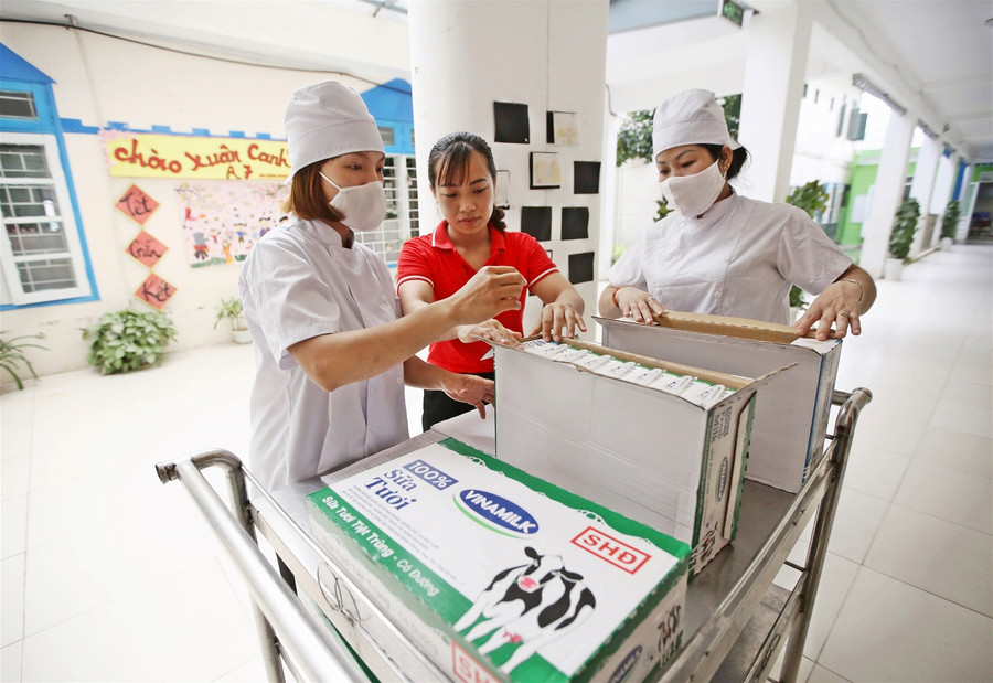 Sữa học đường quay lại trường học sau giãn cách ảnh 24 Sữa học đường quay lại trường học sau giãn cách ảnh 24