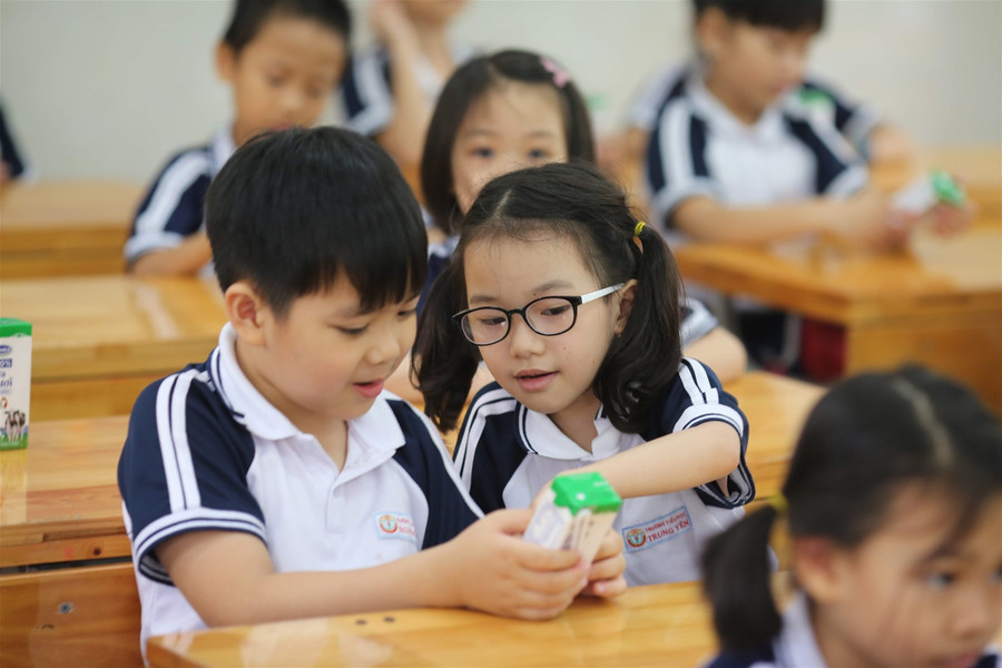 Sữa học đường quay lại trường học sau giãn cách ảnh 15 Sữa học đường quay lại trường học sau giãn cách ảnh 15