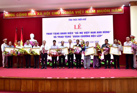 Thừa Thiên - Huế: Lễ truy tặng danh hiệu “Bà mẹ Việt Nam anh hùng”