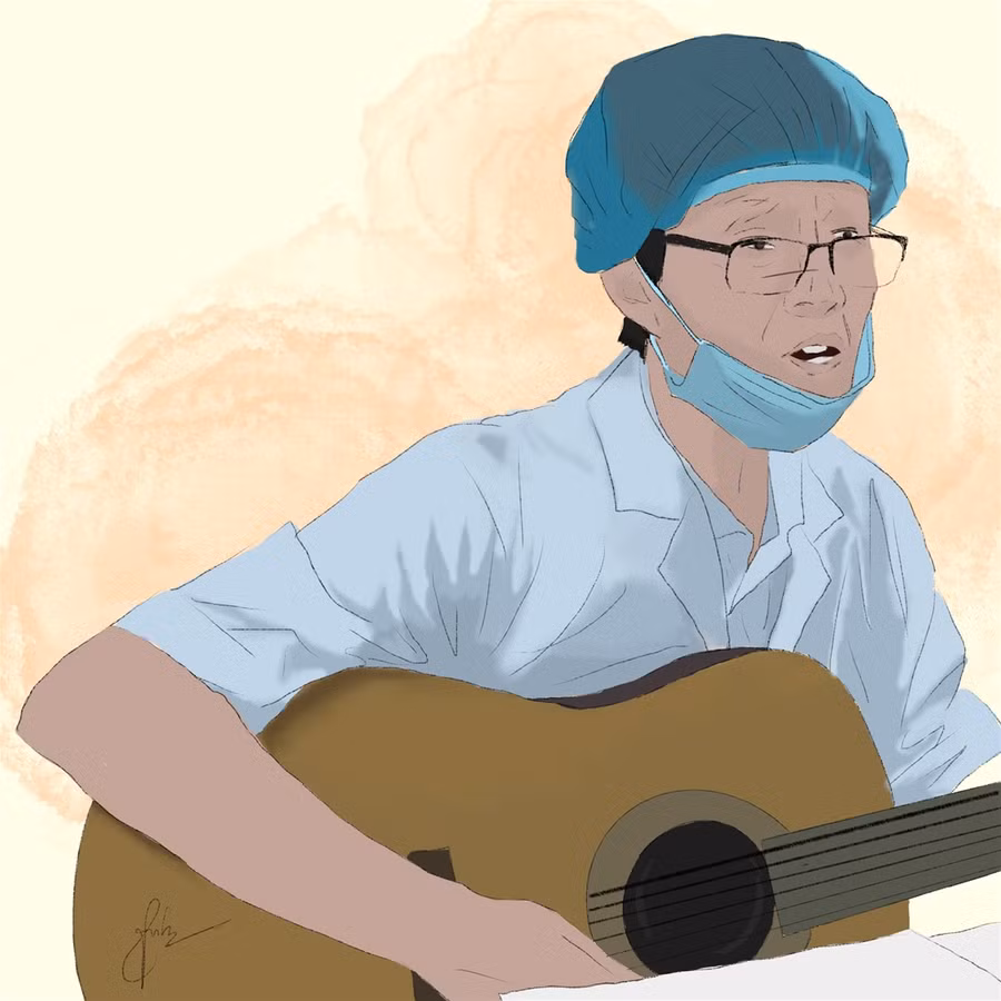 Xúc động bộ tranh tri ân những người hùng “áo trắng” của sinh viên Đà Nẵng ảnh 8