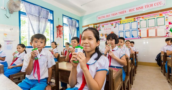 Nhân rộng niềm vui mang tên “sữa học đường"  Nhân rộng niềm vui mang tên “sữa học đường"