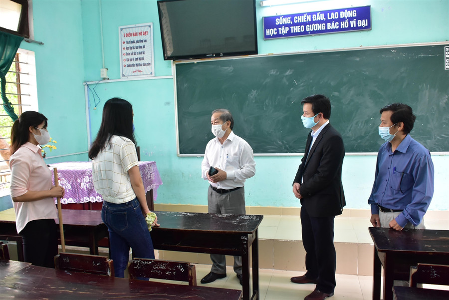 Thừa Thiên - Huế: Đảm bảo môi trường an toàn cho học sinh ngày trở lại trường ảnh 1 Thừa Thiên - Huế: Đảm bảo môi trường an toàn cho học sinh ngày trở lại trường ảnh 1