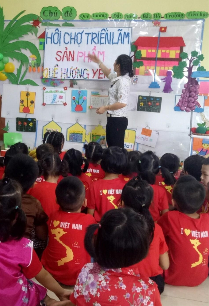 Yên Dũng (Bắc Giang): Nâng cao trình độ GV mầm non qua sinh hoạt chuyên môn ảnh 1 Yên Dũng (Bắc Giang): Nâng cao trình độ GV mầm non qua sinh hoạt chuyên môn ảnh 1