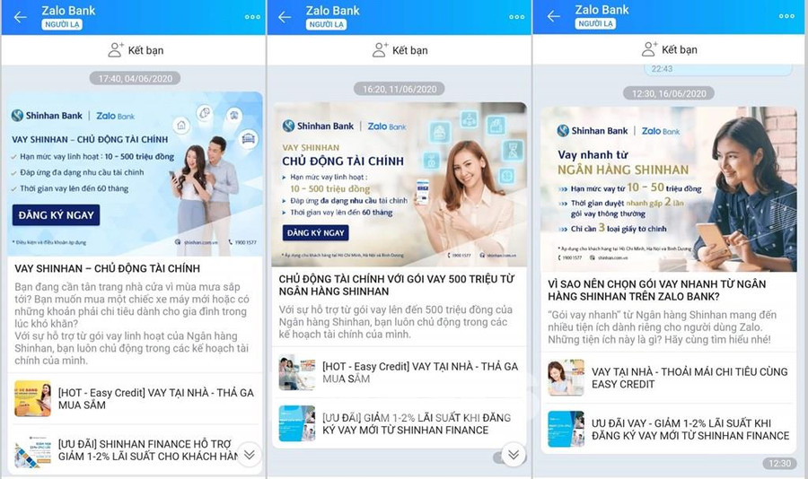 Bộ Công Thương không quản lý và cấp phép cho Zalo Bank