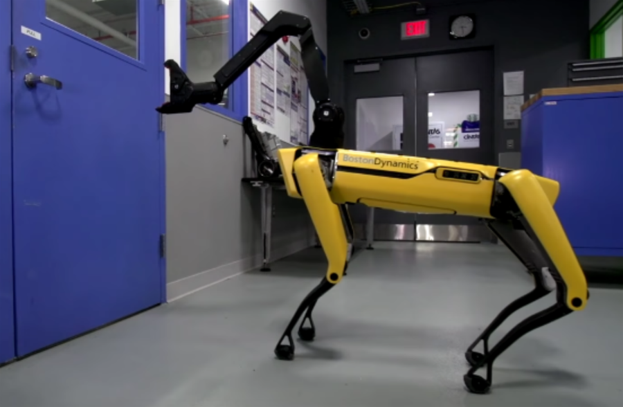 Mỹ: Chó robot tham gia phòng chống Covid-19 ảnh 3 Mỹ: Chó robot tham gia phòng chống Covid-19 ảnh 3