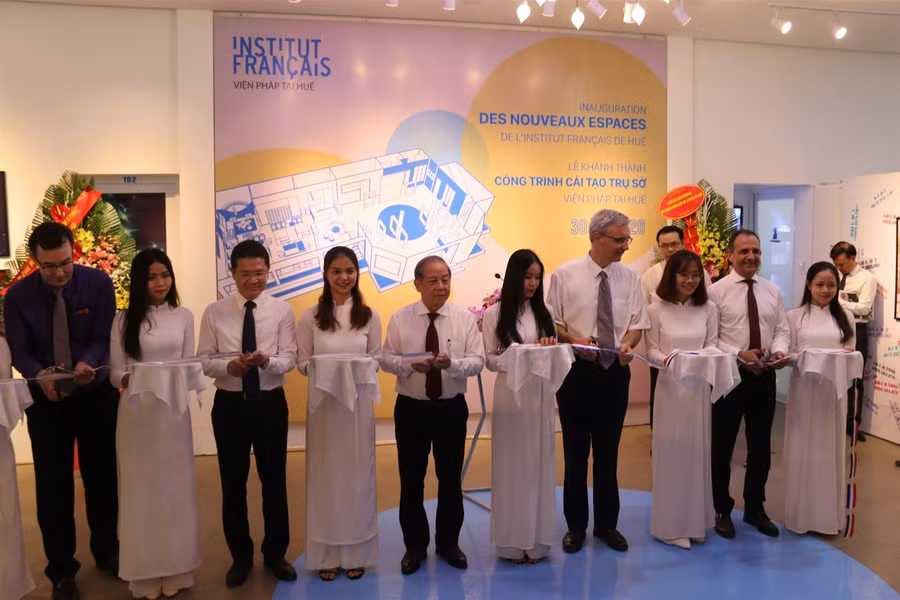 Khánh thành công trình trụ sở mới của Viện Pháp tại Huế