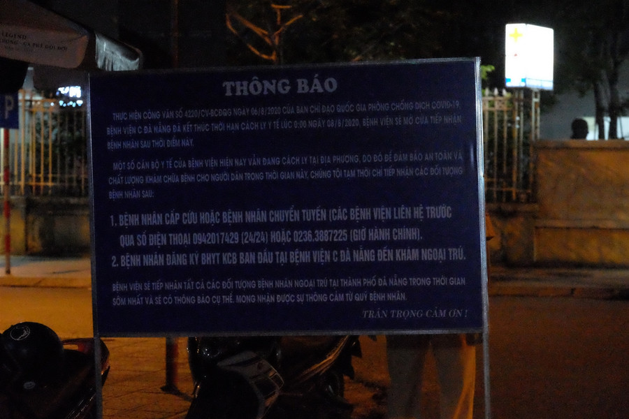 Cận cảnh Bệnh viện C Đà Nẵng được gỡ phong tỏa ảnh 4