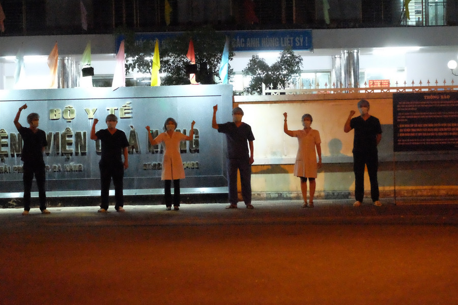 Cận cảnh Bệnh viện C Đà Nẵng được gỡ phong tỏa ảnh 3