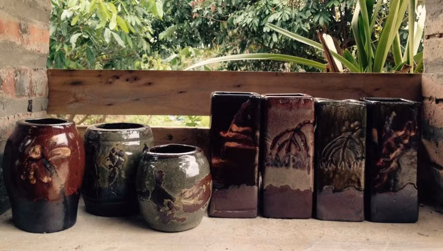 Người đàn bà làm ra “gốm quái”