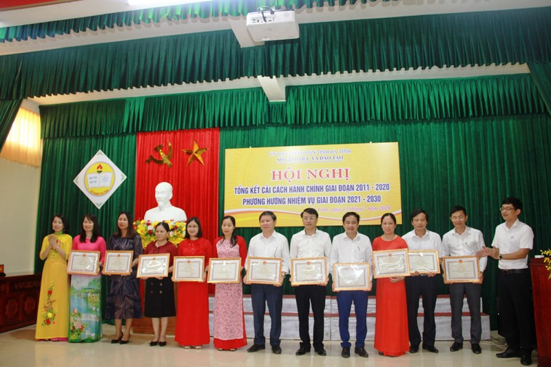 Nhiều đột phá cải cách hành chính ngành GD-ĐT Hà Tĩnh ảnh 1