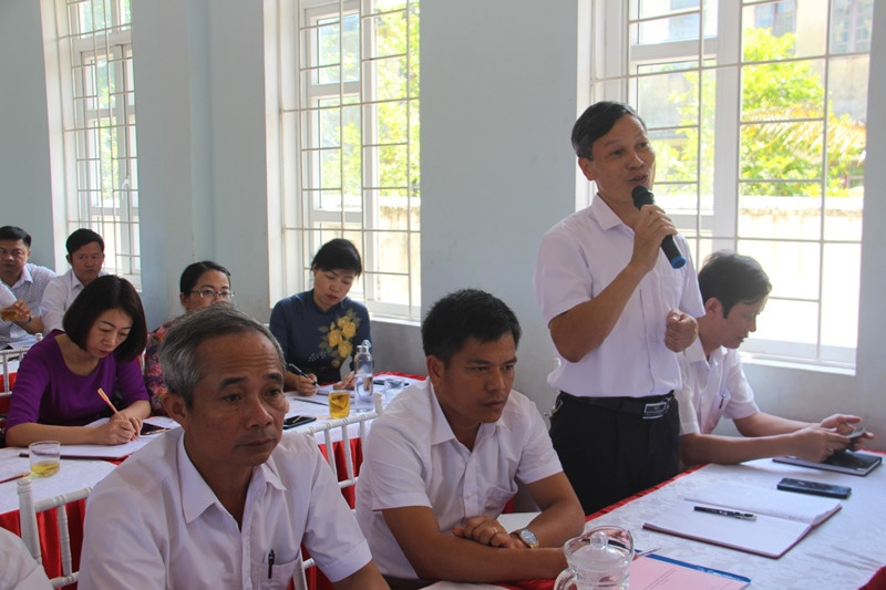 Thứ trưởng Phạm Ngọc Thưởng: Nắm bắt thông tin, kiểm tra giám sát thường xuyên thực hiện chương trình SGK mới ảnh 7