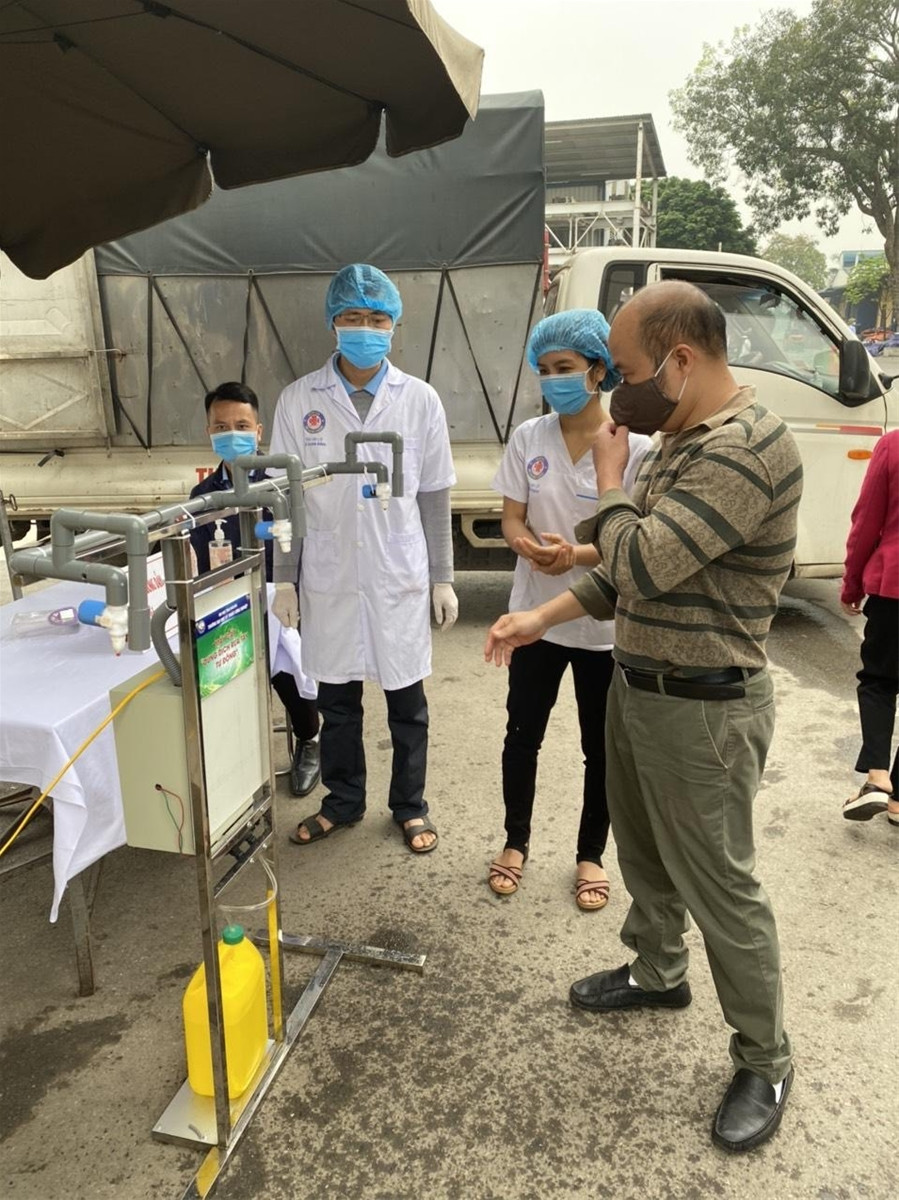 Trường ĐH Kỹ thuật Công nghiệp (ĐHTN): Ứng dụng khoa học kỹ thuật vào phòng, chống Covid-19 ảnh 1