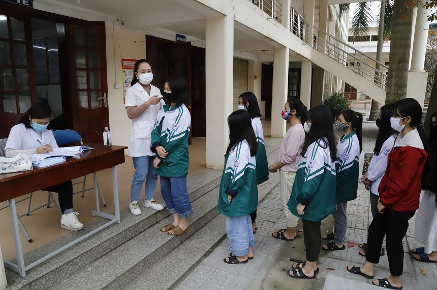 Thái Nguyên: Cuộc chiến phòng dịch tại các trường dân tộc nội trú