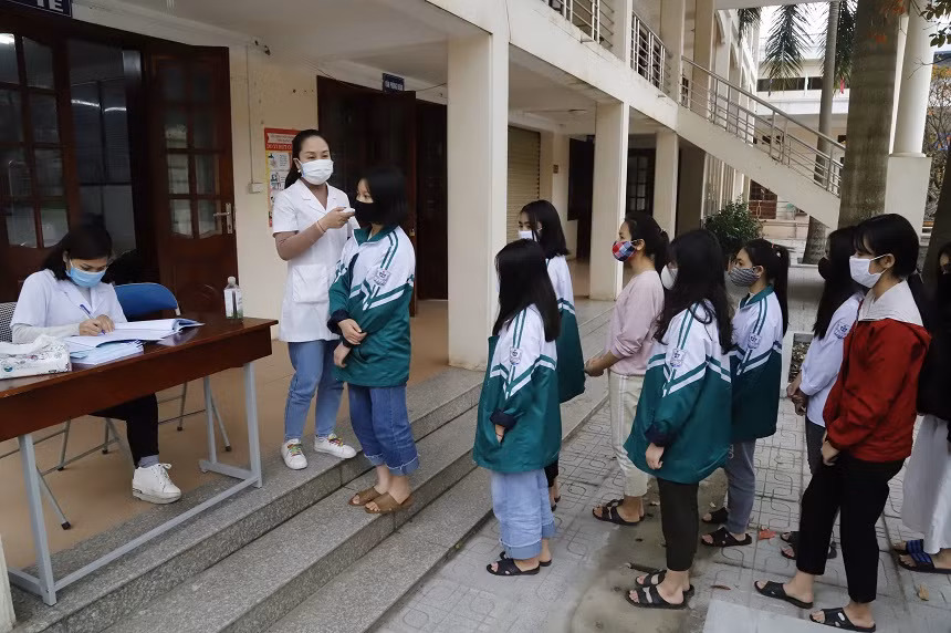 Thái Nguyên: Cuộc chiến phòng dịch tại các trường dân tộc nội trú