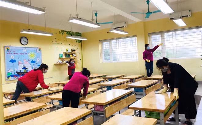 Hà Nội: Phòng ngừa lây nhiễm dịch bệnh Covid-19 trong cơ sở giáo dục