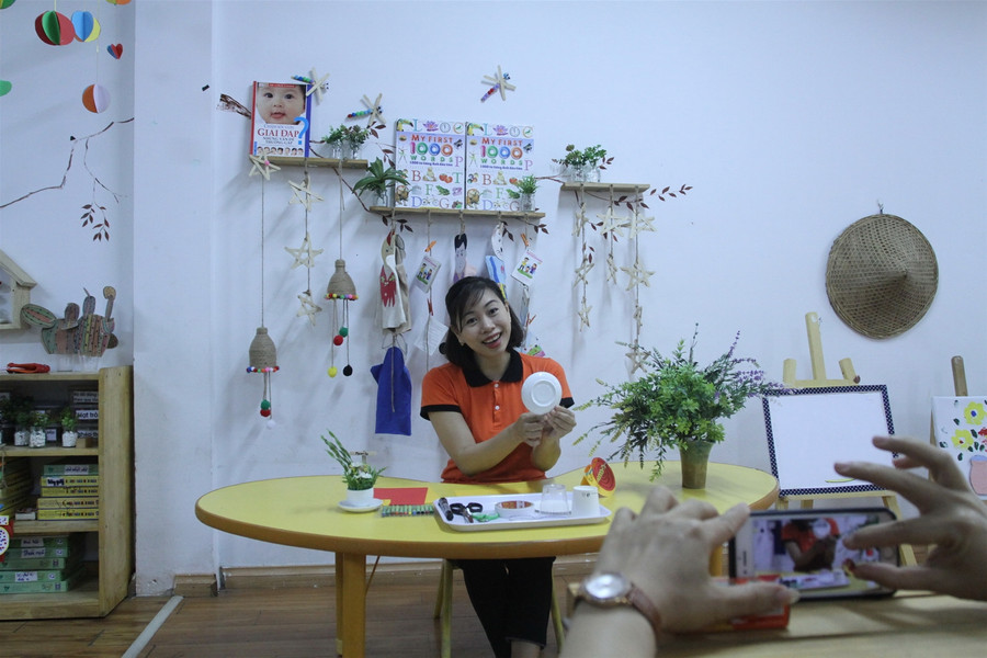 Những cô giáo siêu dễ thương truyền cảm hứng cho trẻ mầm non học trực tuyến ảnh 11