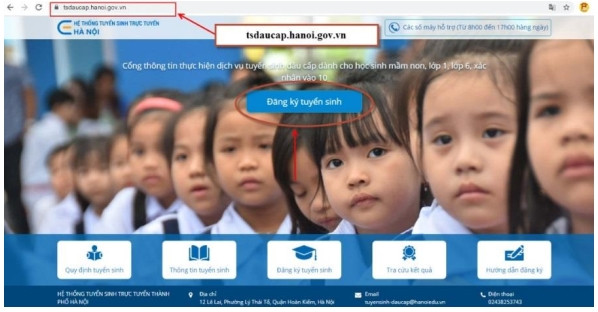 Hà Nội bắt đầu tuyển sinh đầu cấp từ 1/8