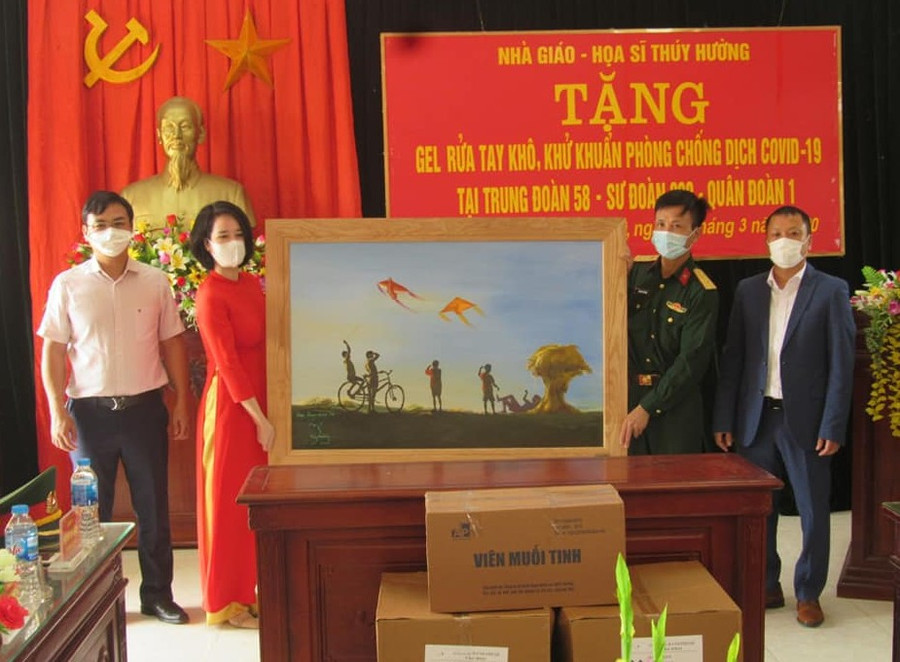 Hà Nội: Nhiều trường học thành lập đội “Tình nguyện chống Covid” ảnh 4