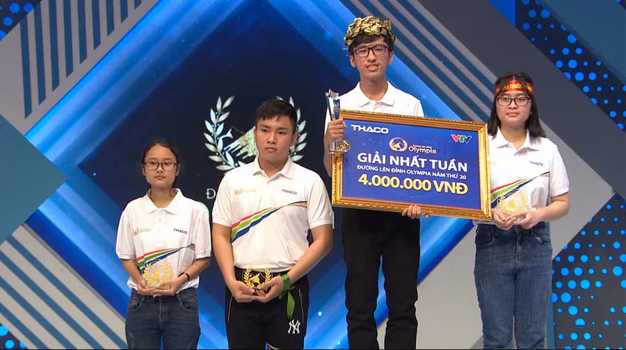 Nam sinh Khánh Hòa lập 2 kỷ lục mới tại Đường lên đỉnh Olympia