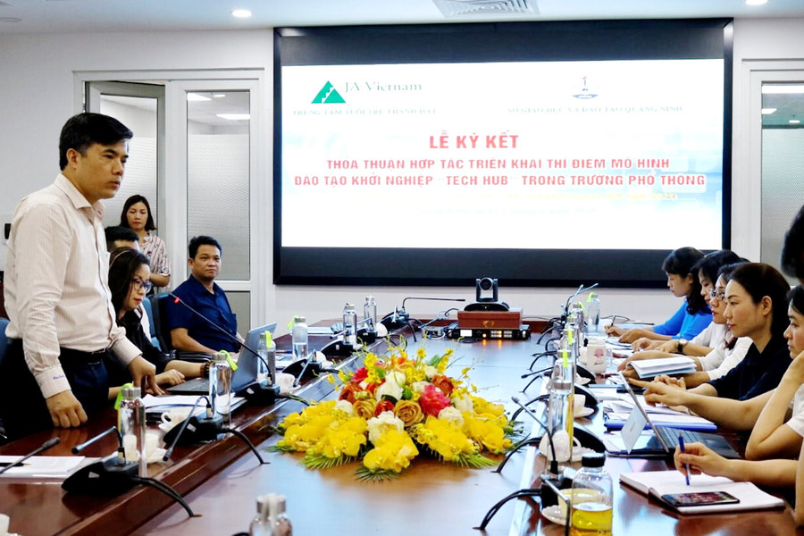 Quảng Ninh: Triển khai đào tạo khởi nghiệp trong trường phổ thông ảnh 1