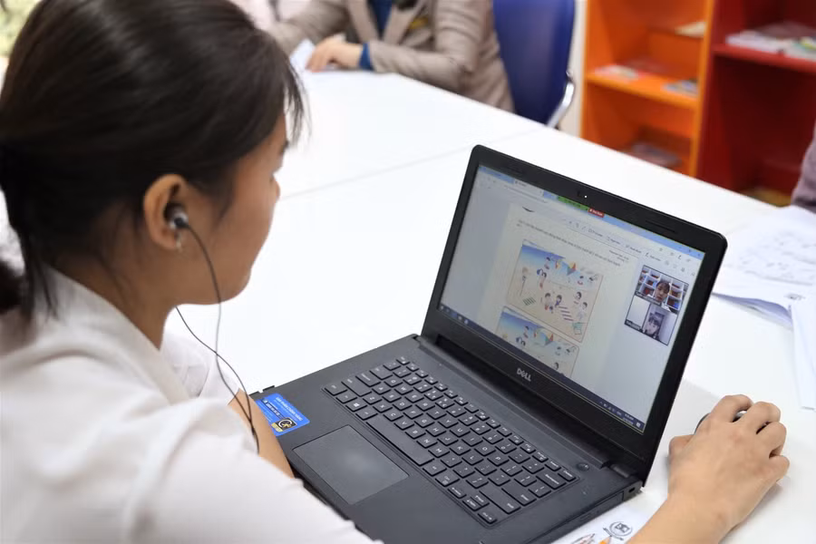 Dạy học online cho học sinh tiểu học: Dần đi vào nền nếp ảnh 1