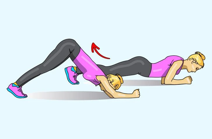 8 bài tập đốt mỡ tại nhà không tốn một xu