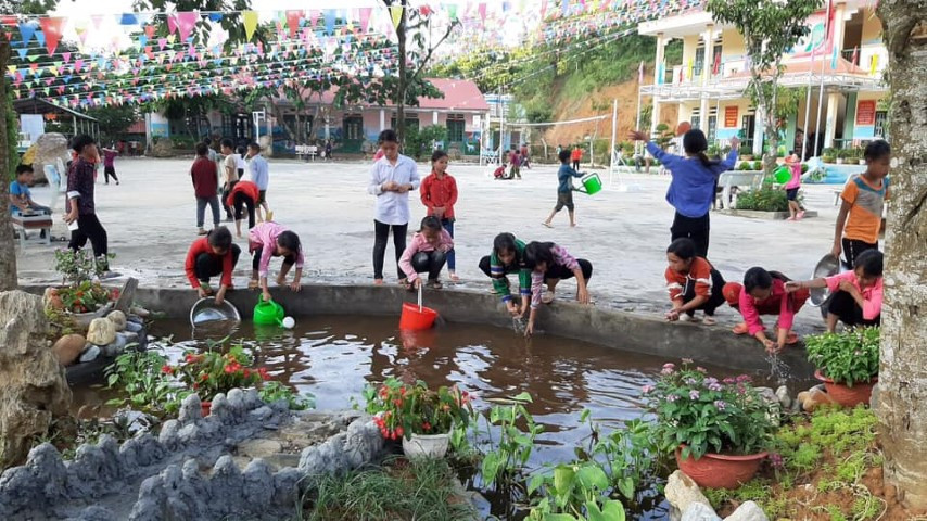 Dạy học mùa nắng nóng: Linh hoạt ứng phó thời tiết