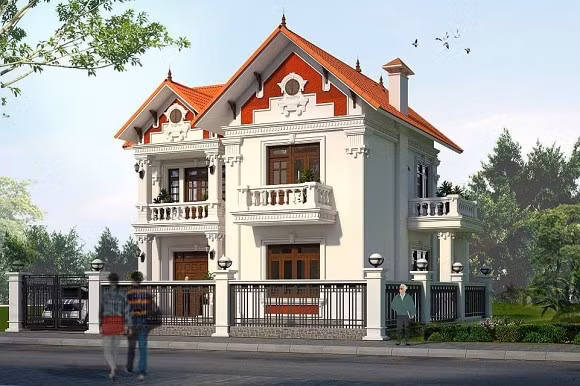  Mê mẩn 10 mẫu biệt thự mái Thái sang trọng, hiện đại, chi phí thấp 