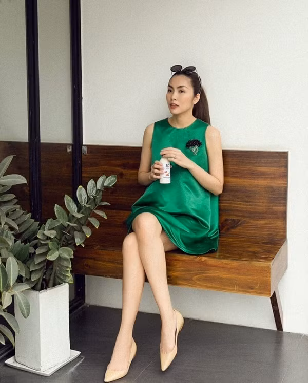 10 set đồ đơn giản nhưng cực xinh của Tăng Thanh Hà thích hợp với chị em công sở ảnh 9