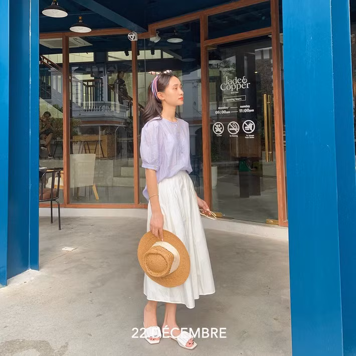 11 gợi ý phối đồ màu tím "hot hit", cực xinh mà không sến ảnh 10