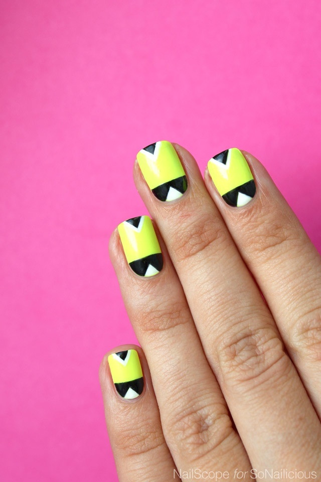 Những mẫu nail neon giúp nàng nổi bần bật mùa hè này ảnh 5